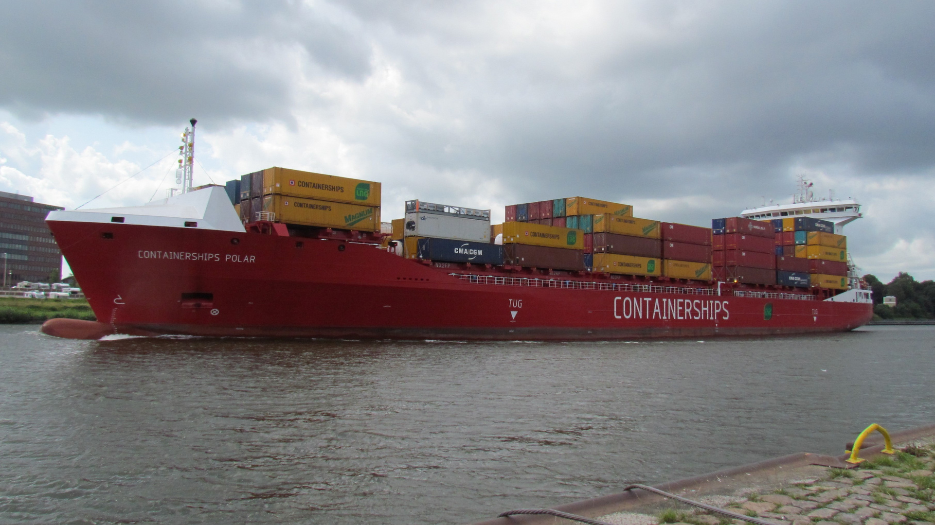 Containerships Polar - Kiel Canal 2019