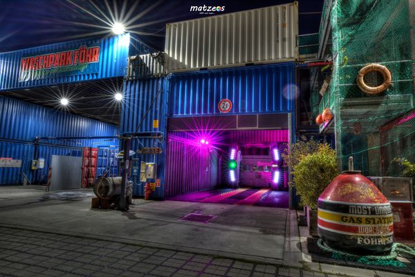 Containertankstelle in Wyk auf Föhr