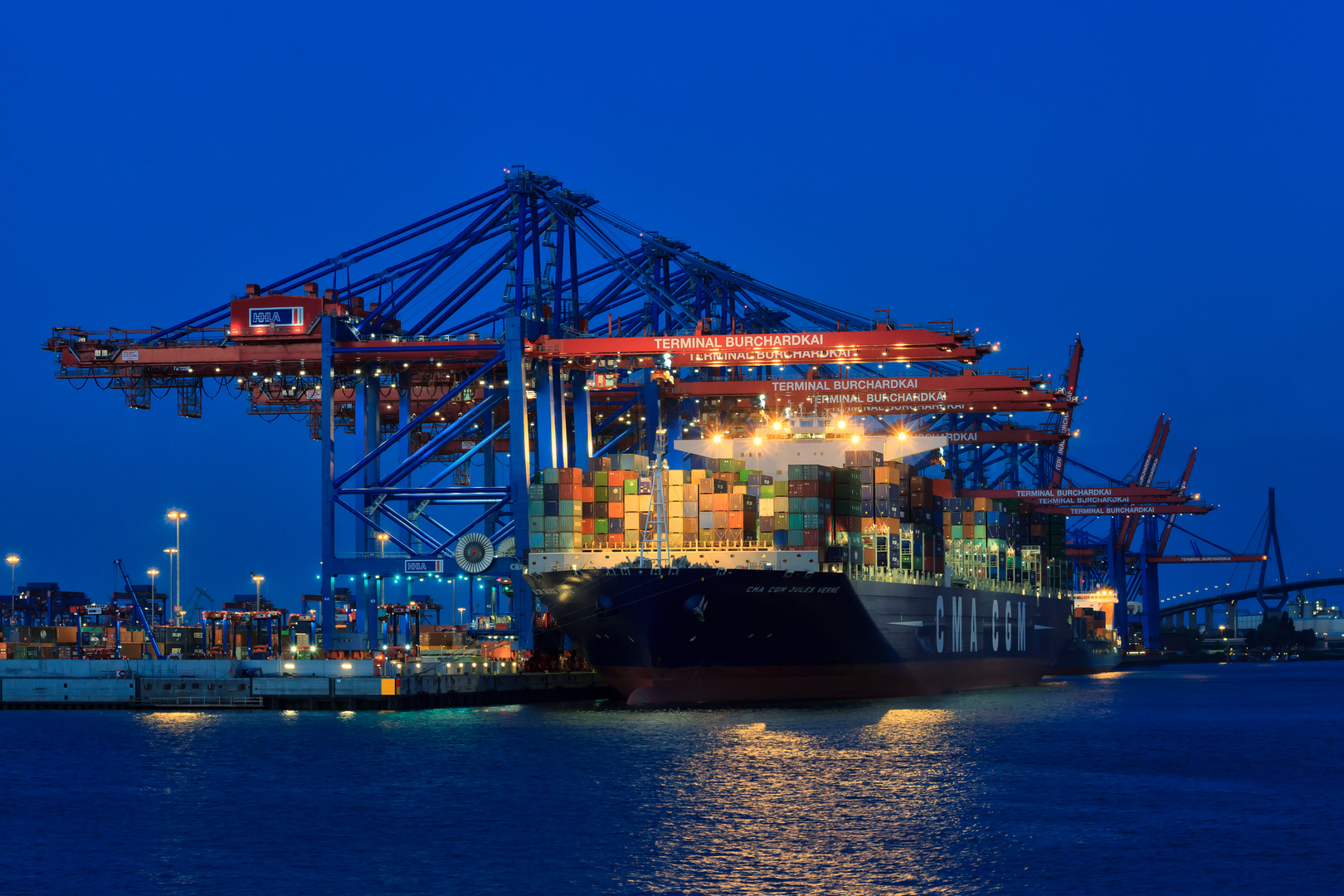 Containerterminal - Hafen Hamburg