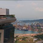 Containerterminal in Singapore