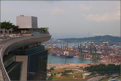 Containerterminal in Singapore