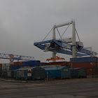 Containerterminal / Rheinhafen Krefeld- Uerdingen.