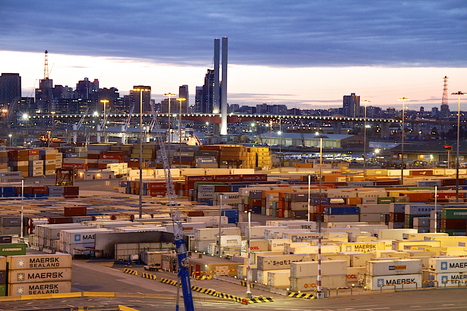 Containerterminal von Melbourne