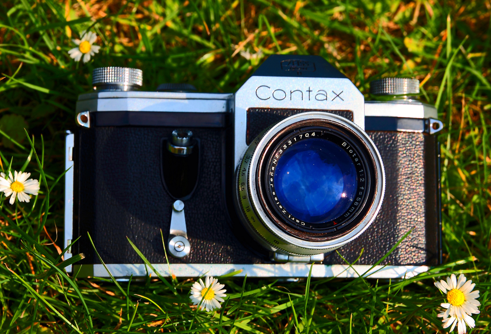 Contax S Ausführung D mit Biotar