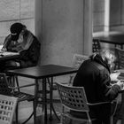 "contemplation", rockefeller center, n.y.