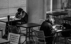 "contemplation", rockefeller center, n.y.