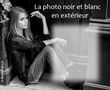 La photo noir et blanc en exterieur