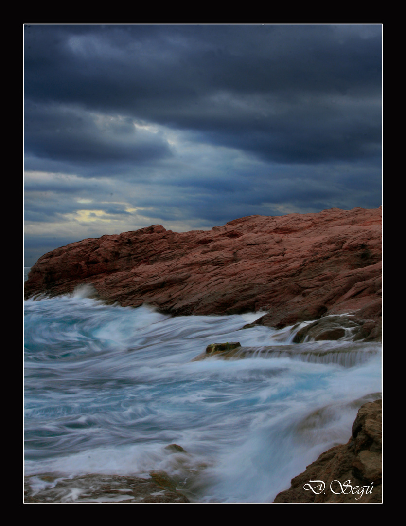 contra las rocas