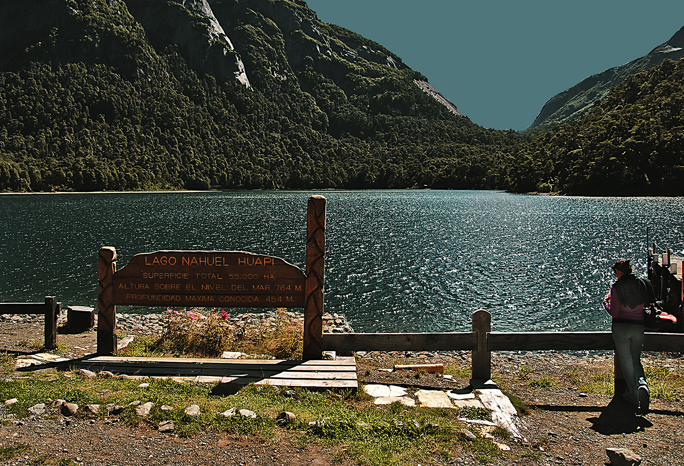 Contraluz en el Lago