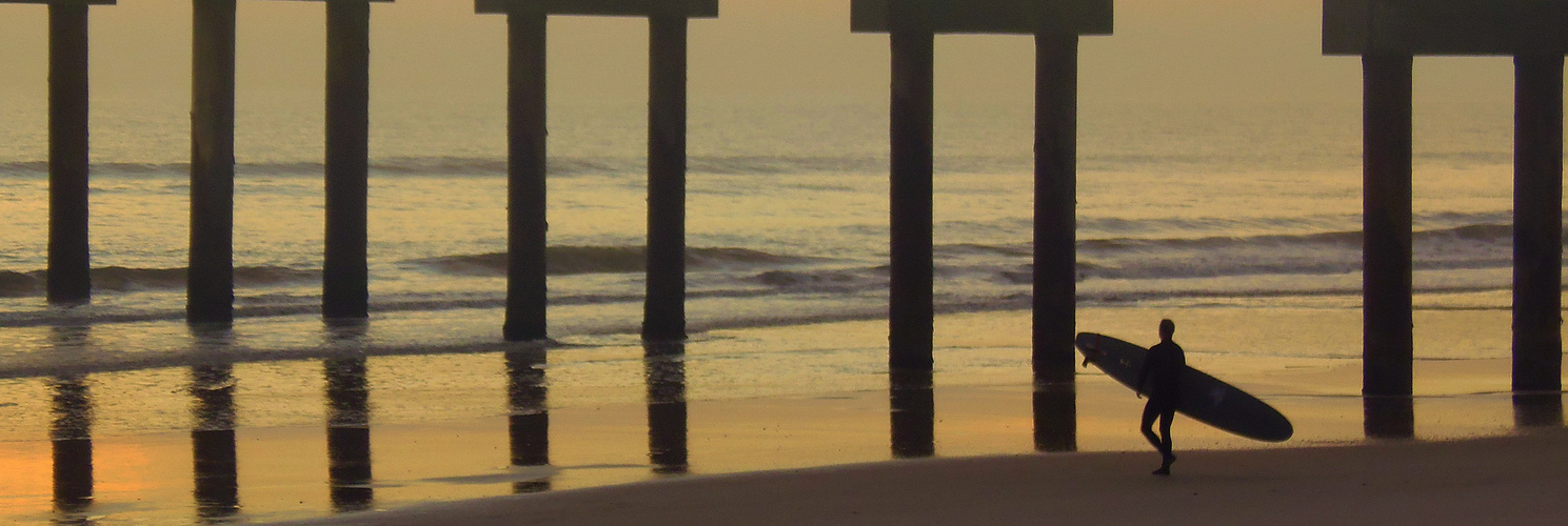 Contraluz playero