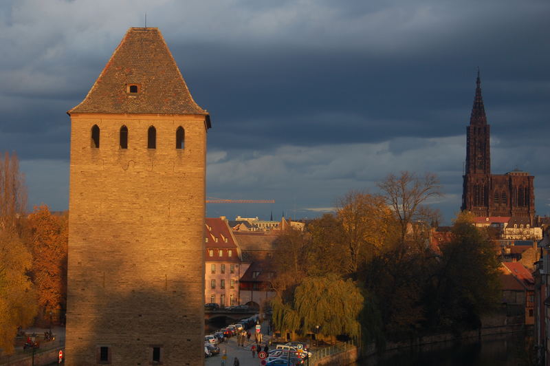 Contrasts in Strassbourg