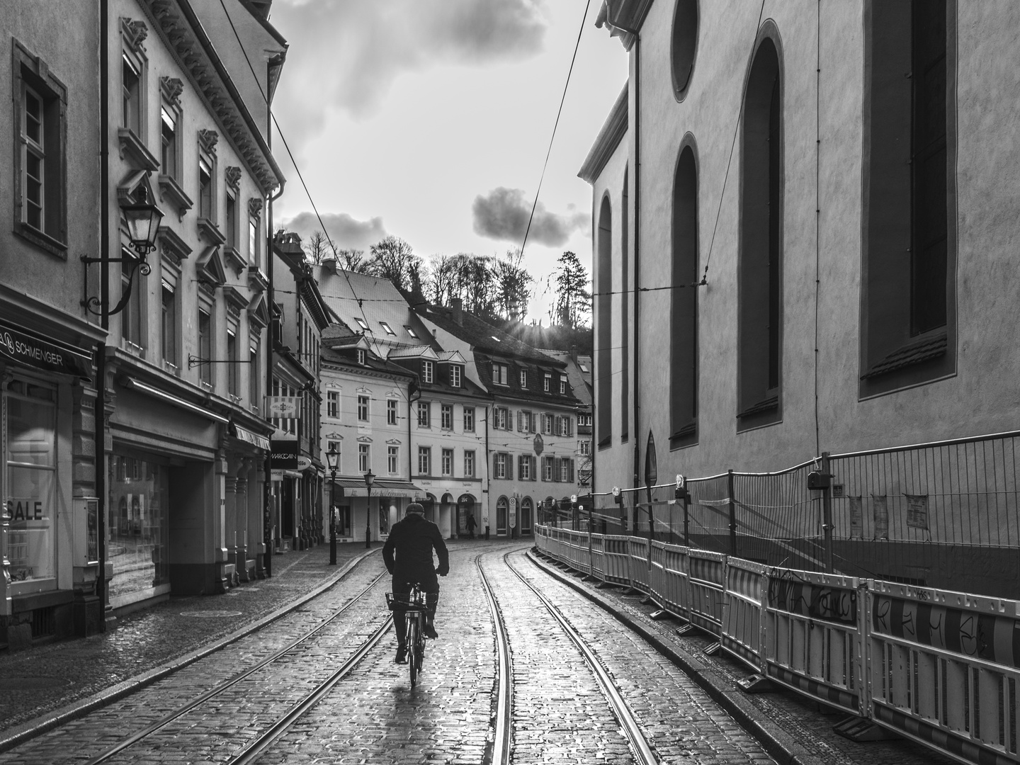 contre-jour cycling