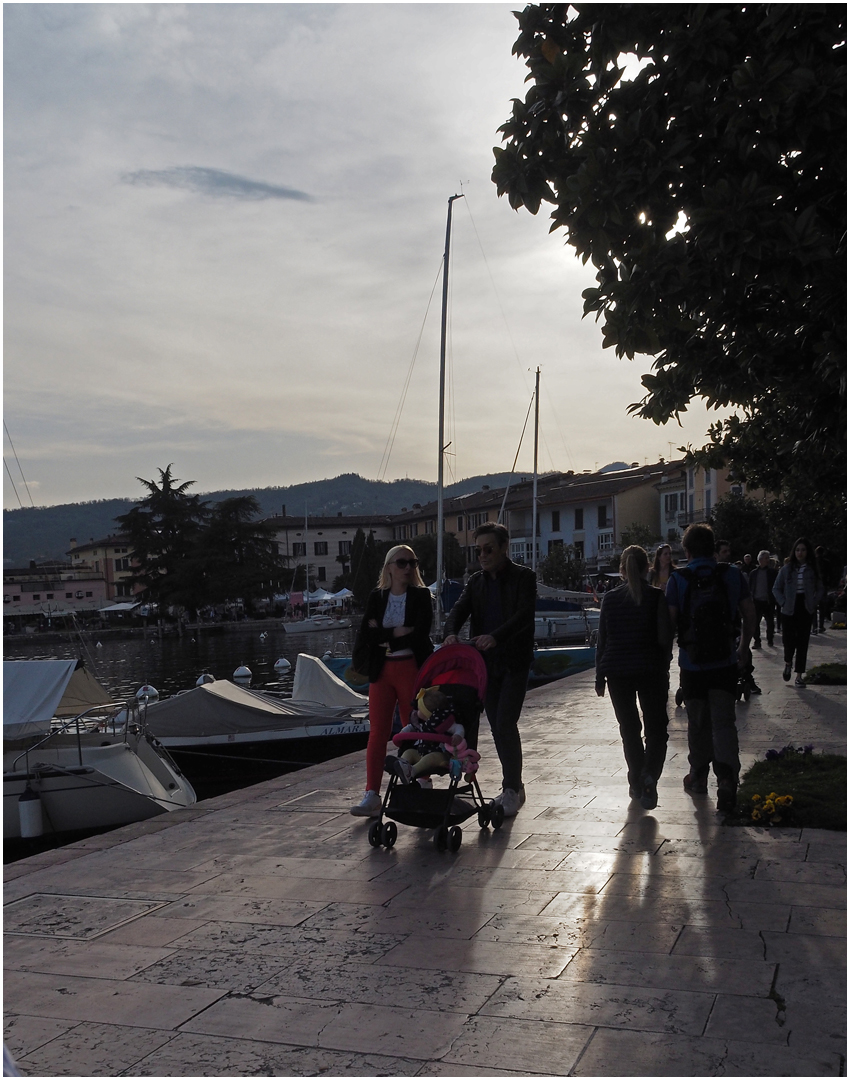 Contre-jour en fin d’après-midi à Salo