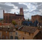 Contre jour sur la cathédrale d'Albi