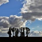 Contre jour sur l'ancien moulin