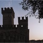 Contre-jour sur le Château des Scaligeri  --  Sirmione