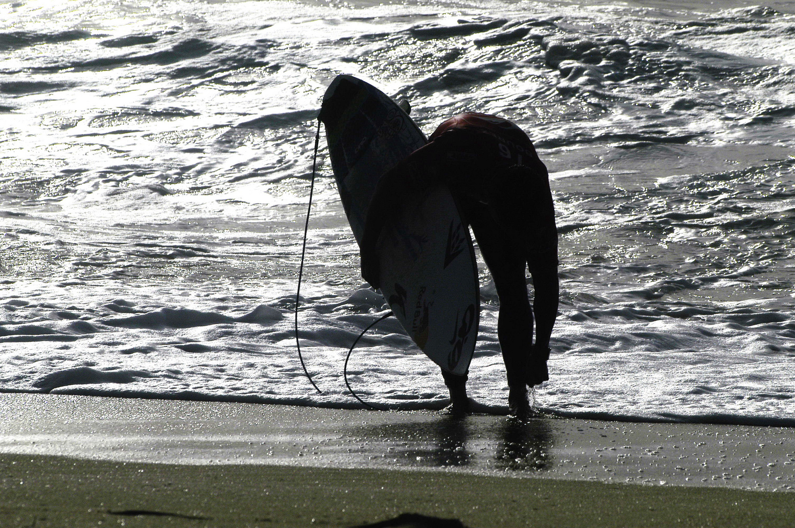 contre jour surfeur !