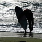 contre jour surfeur !