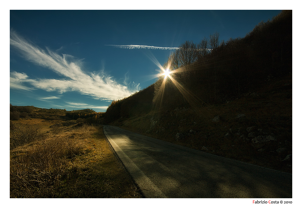 Controluce a Valico Capo la Serra