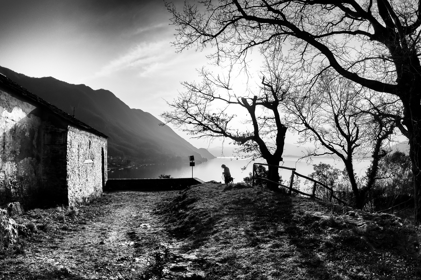 Controluce dalla rocca