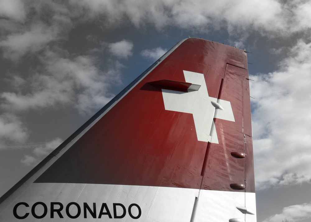 Convair "Coronado" im Verkehrshaus Luzern