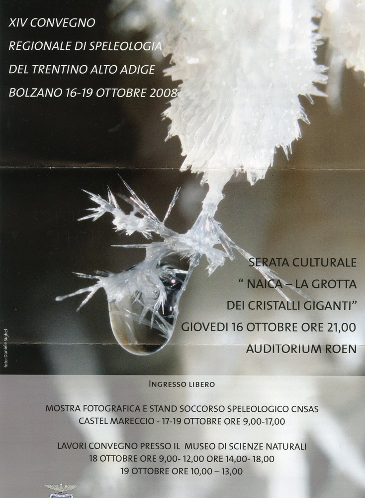 Convegno speleologico regionale a Bolzano