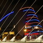 Convention Center Dublin (CCD) , davor die Samuel Beckett Bridge