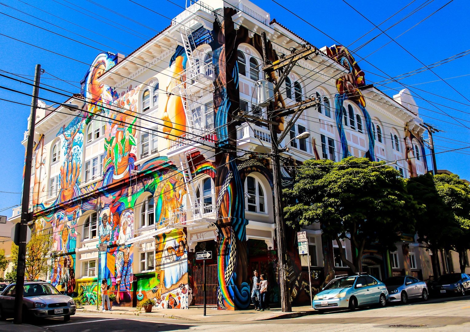 Convergence de couleurs (Maison des femmes San Francisco)