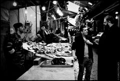 Conversation at the fishmonger's