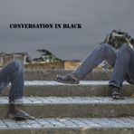 Conversation in black