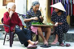 Conversation in Hoi An