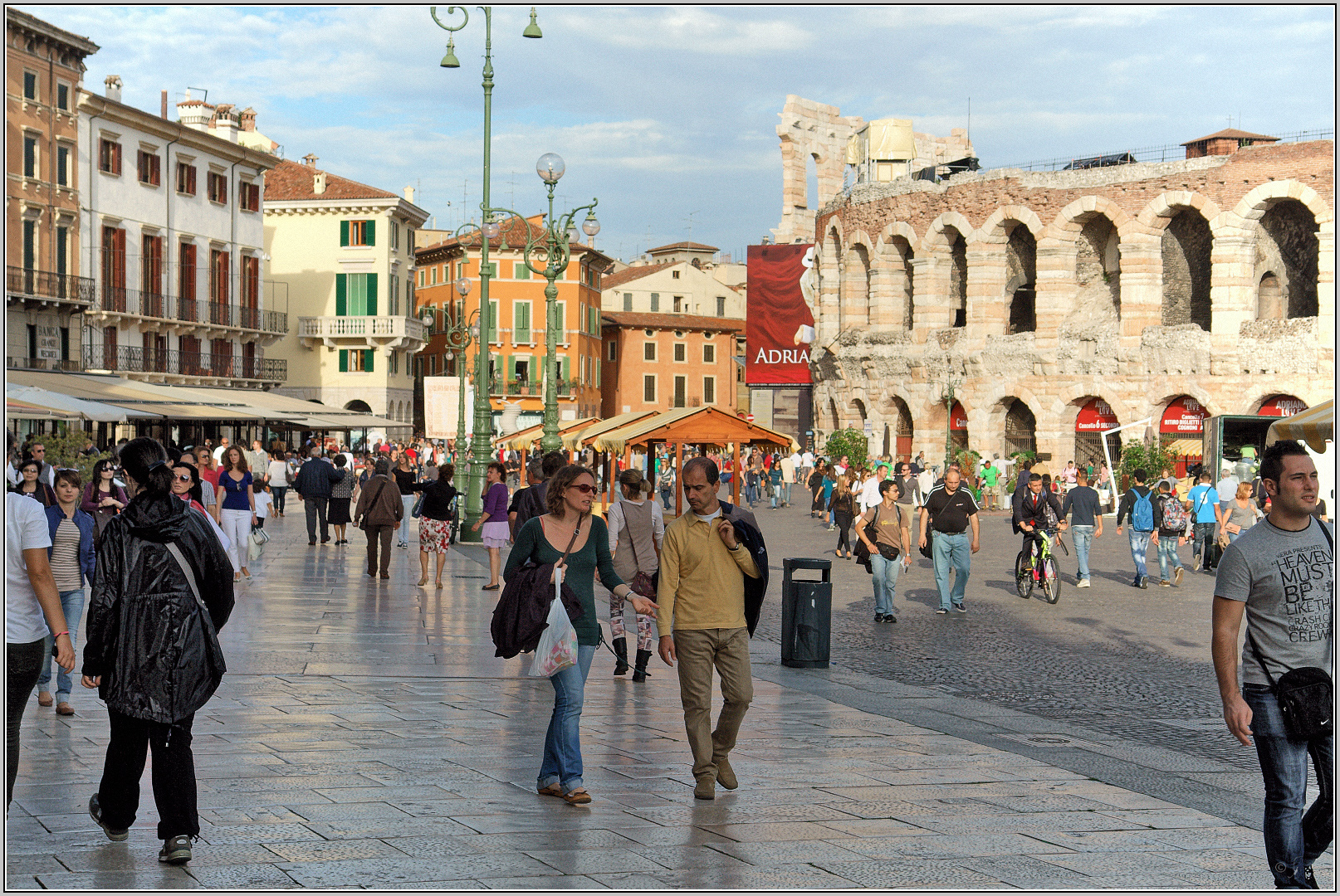 Conversation in Verona