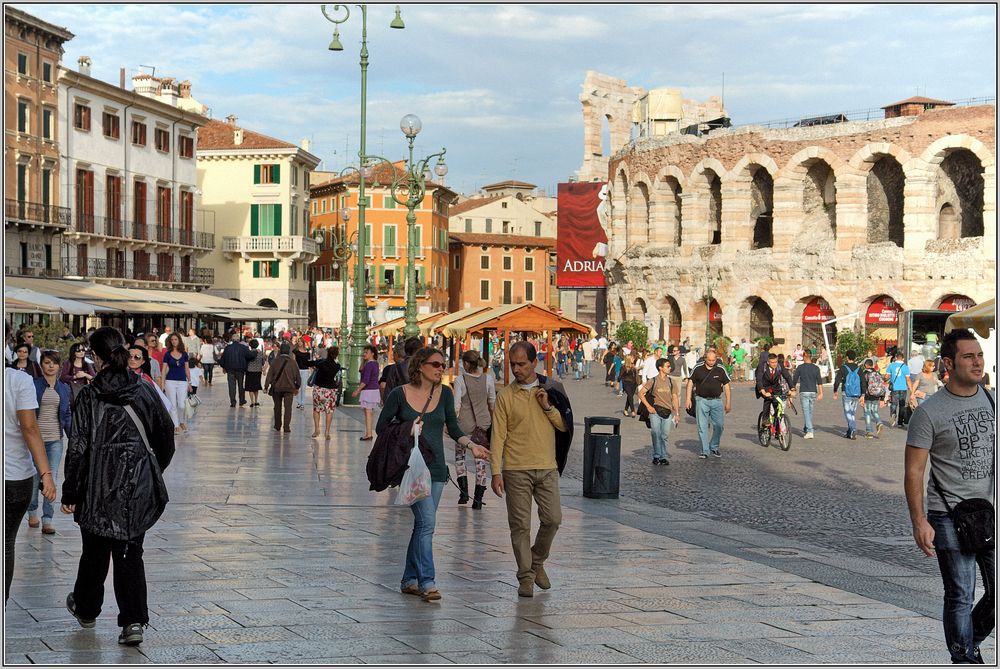 Conversation in Verona