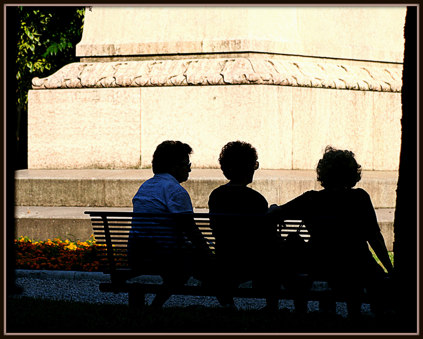 conversazione in controluce