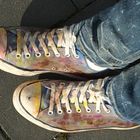 Converse chucks - heavy dirty used