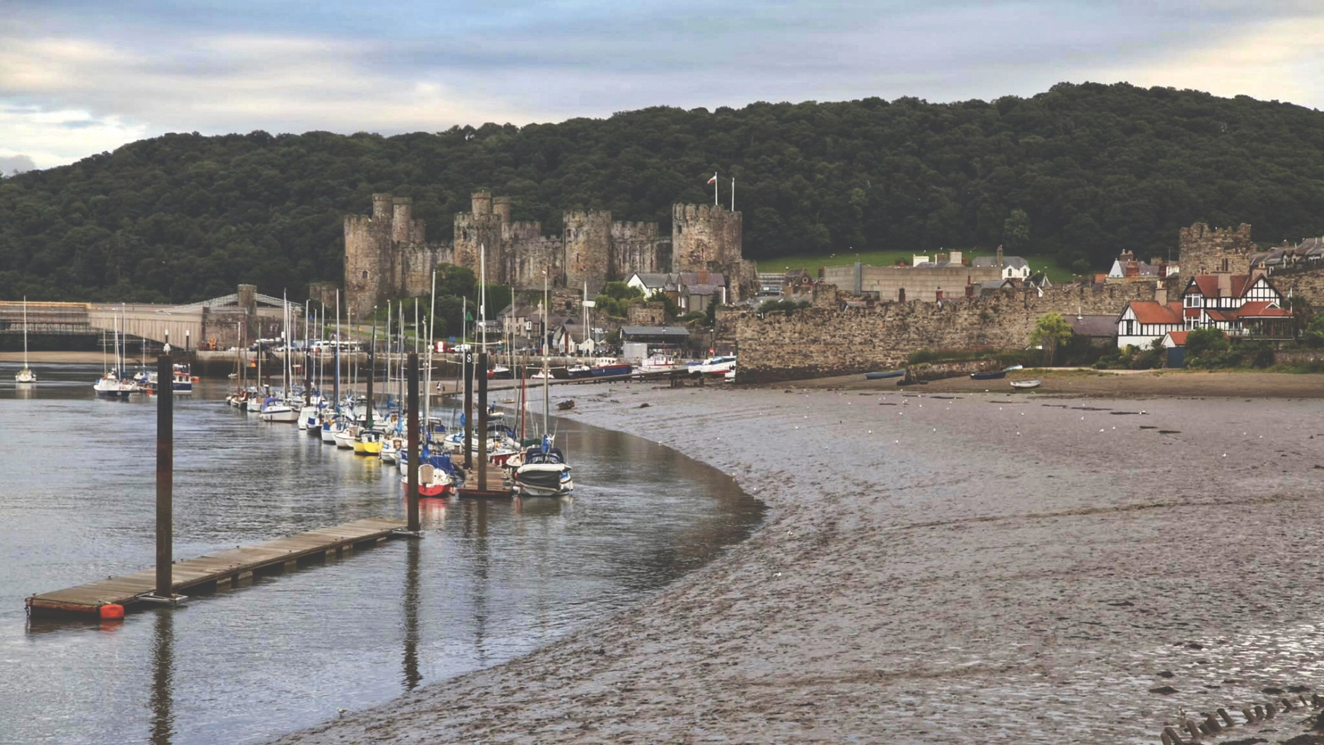 Conwy, Nord-Wales …