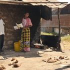 cooking couple - Ukunda, Kenya