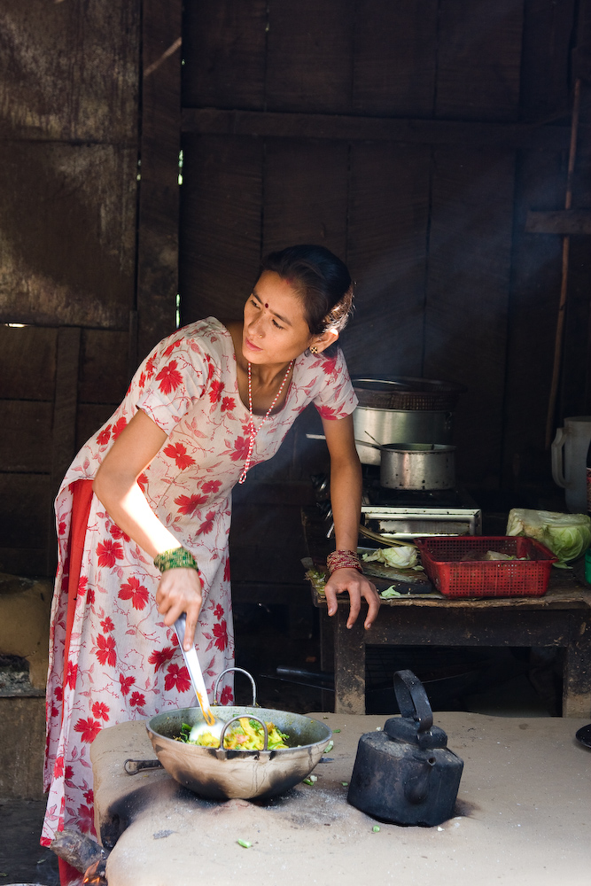 Cooking for Dasai Festival