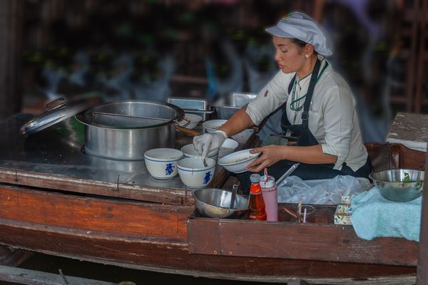 Cooking  Kuai Tiao Ruea