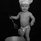 cooking little boy