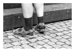 Cool.... Socken und Sandalen