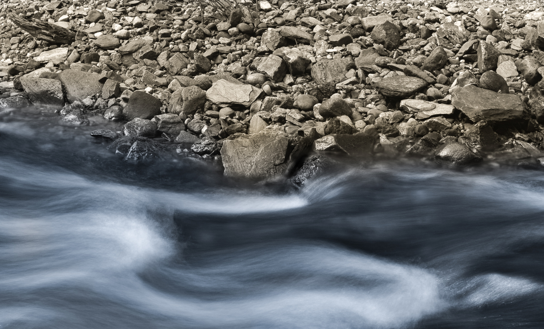 Cool Stream, Rocks