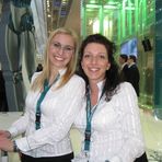 Coole CeBIT Promotion Girls