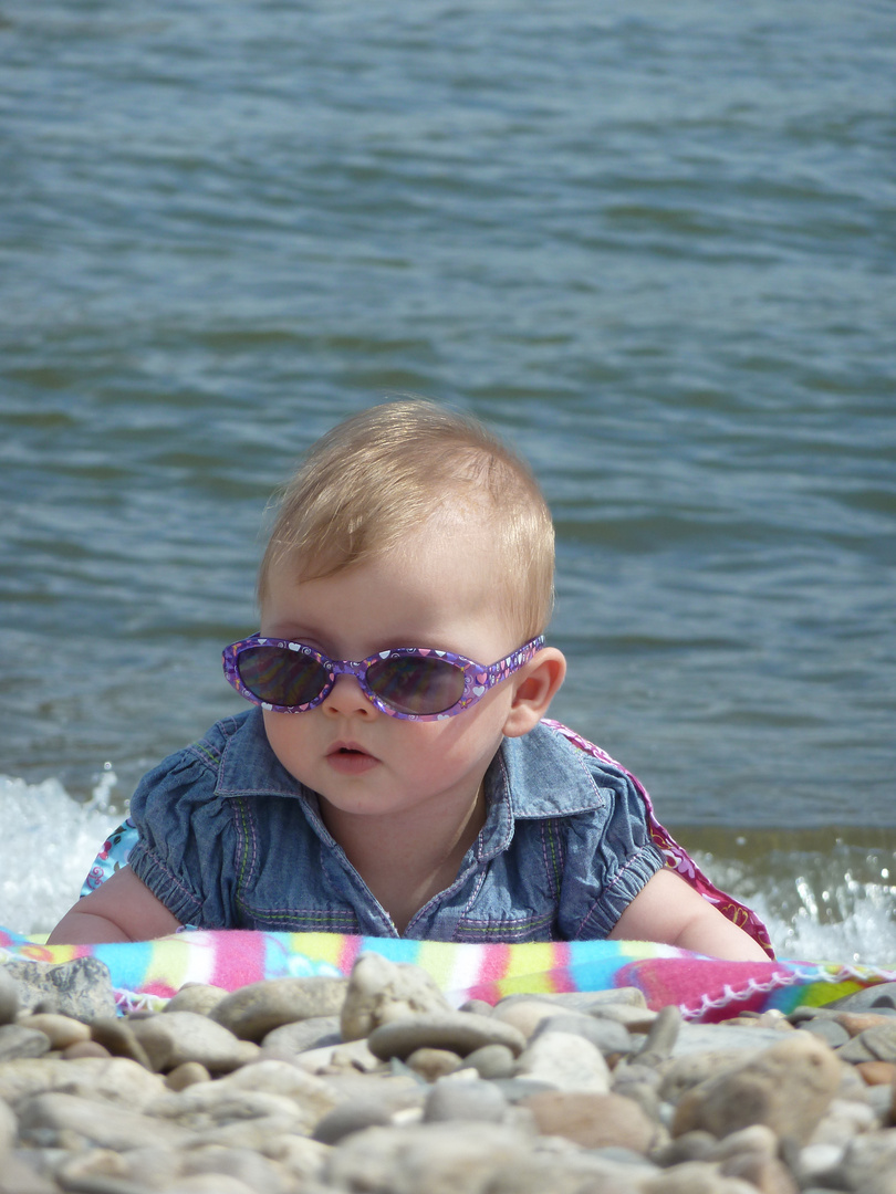 cooler "Strandurlaub" in Düsseldorf