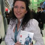 Cooles CeBIT Promotion Girl