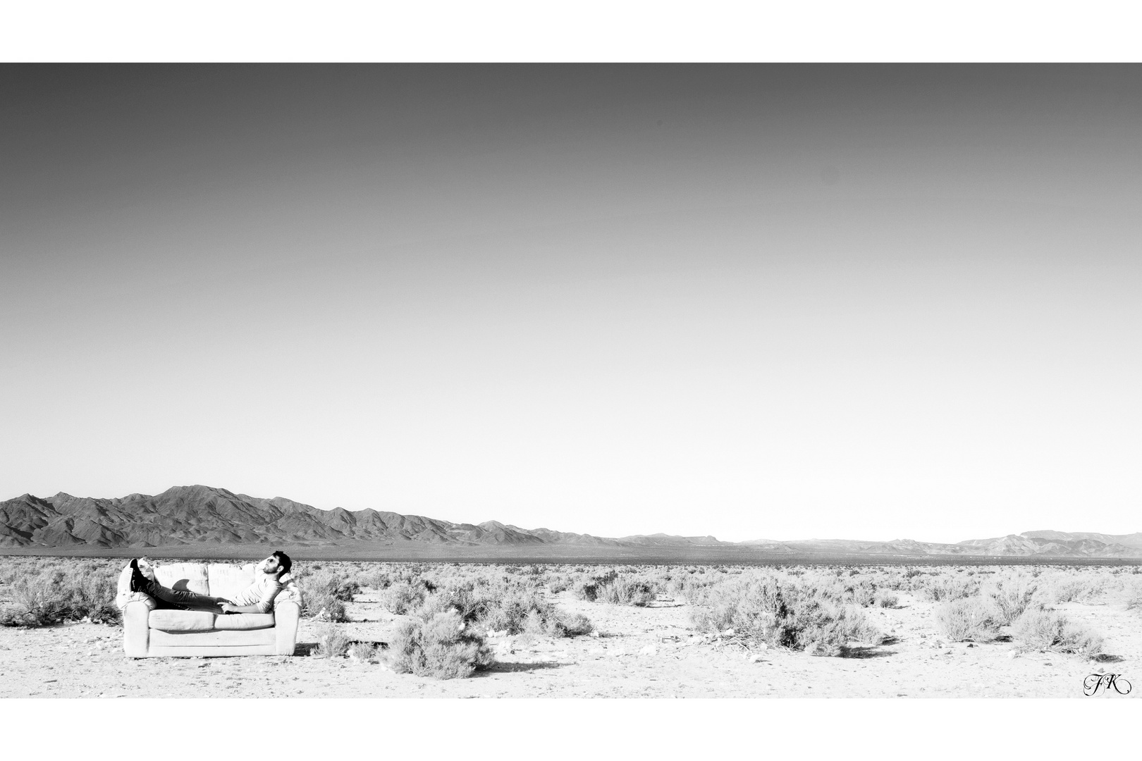 Cooling down at the Death Valley