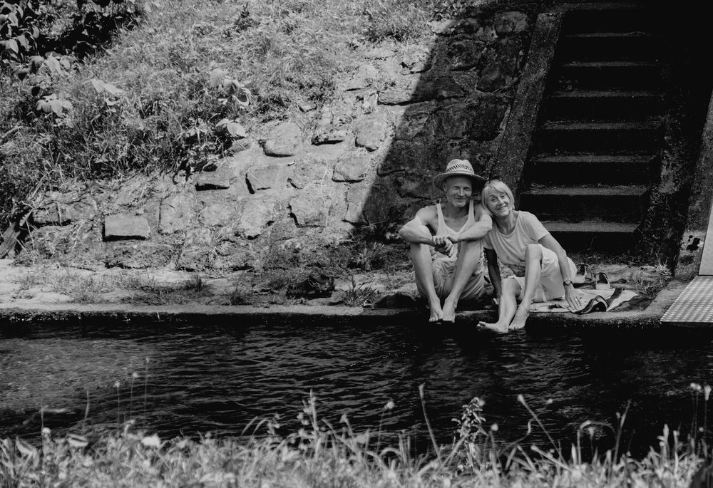 cooling down by the river