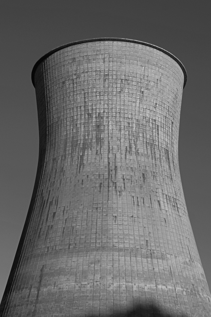 Cooling tower at La Robla power station; La Robla-León. Spain