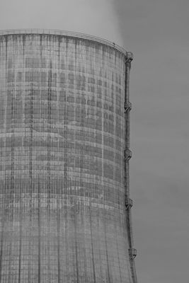 Cooling tower of Soto de Ribera power station