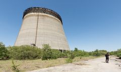 Cooling Tower Under Construction In Favour of the New Reactors no 5 an 6